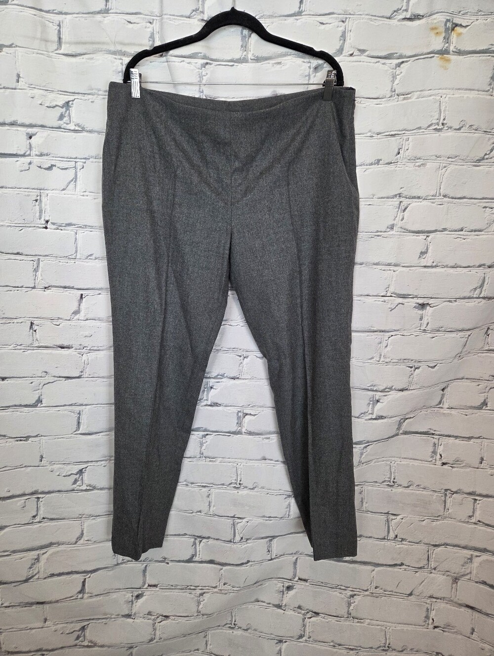 Akris Gray Wool Trousers